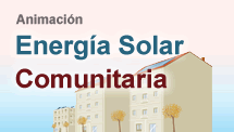 Animación explicando la energía solar comunitaria
